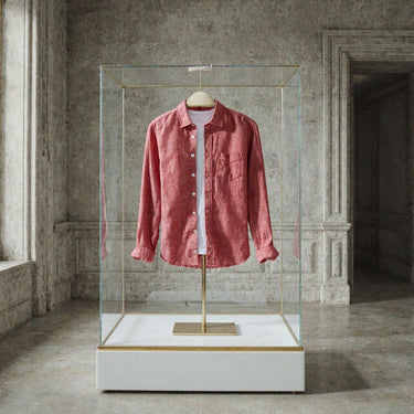 Camisa de lino Manga Larga